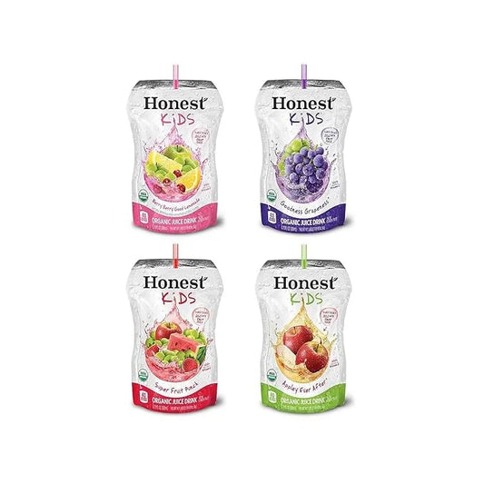 Honest Kids Variety Pack Organic Fruit Juice Drink, 675 fl oz, 32 Pack - Product Image