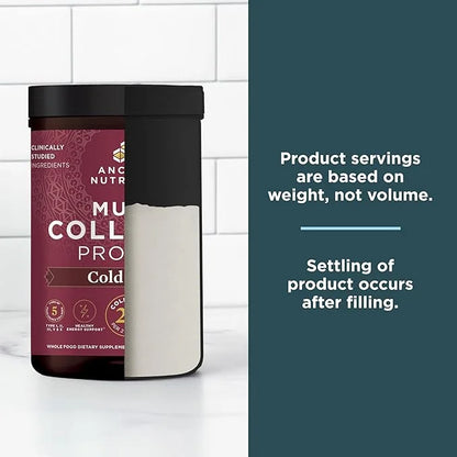 Ancient Nutrition Hydrolyzed Collagen Peptides Powder, Cold Brew Multi Collagen Protein for Women and Men, 40 Servings, Su...
