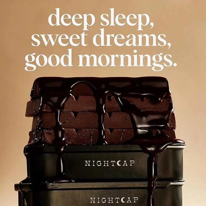 Alice Mushrooms Nightcap | Mushroom Chocolates | Supports Deep Sleep, Calm Mind, and Stress Relief - Reishi & L-Theanine |...