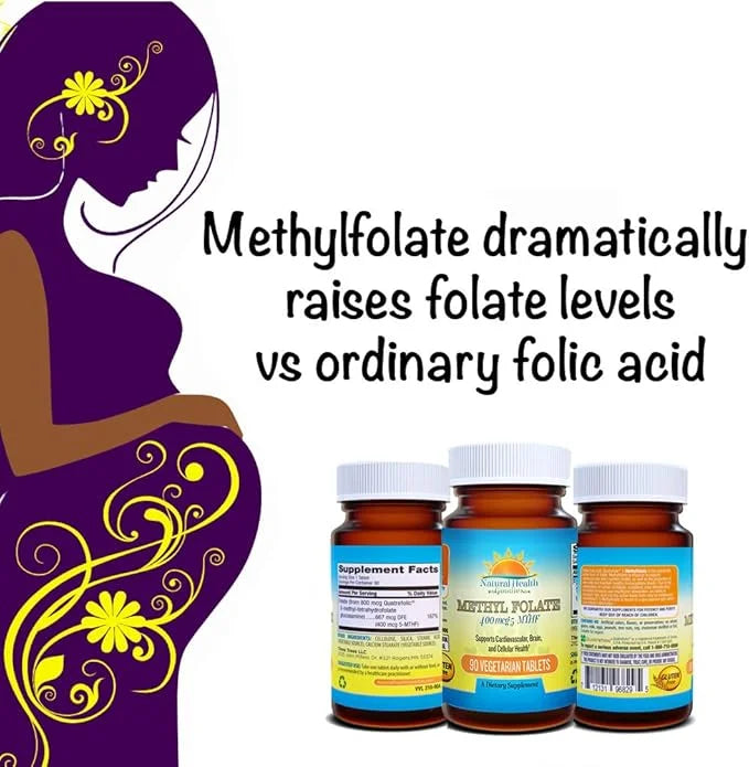 Active Folate Quatrefolic Acid 5-MTHF Methylfolate