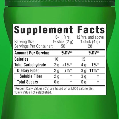 Benefiber On The Go Prebiotic Fiber 36 Sticks 2)