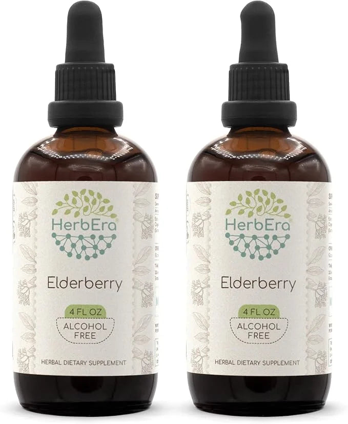 Elderberry B120 (2pcs) Herbal Extract Alcohol-Free (2x4 fl