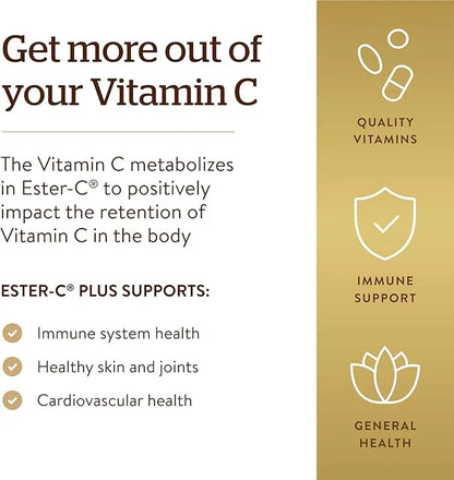 Solgar Ester-C 1000mg Vitamin C Tablets 180 Vegan
