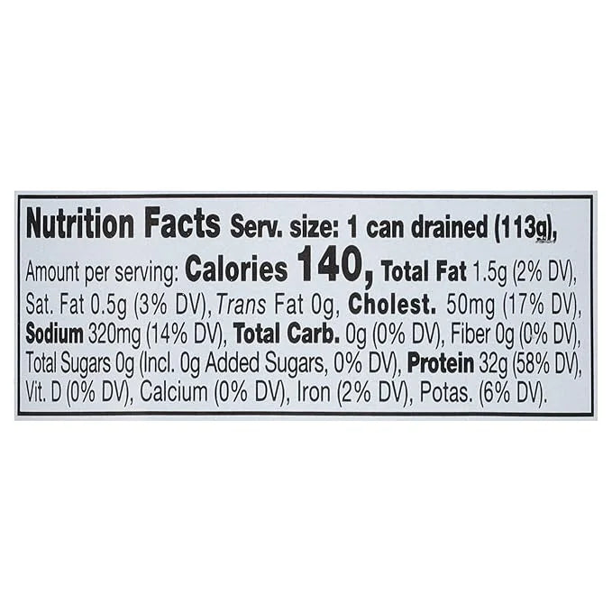 Bumble Bee Prime Solid White Albacore Tuna in Water, 5 oz Can - Premium Wild Caught Tuna - 31g Protein per Serving - Non-G...