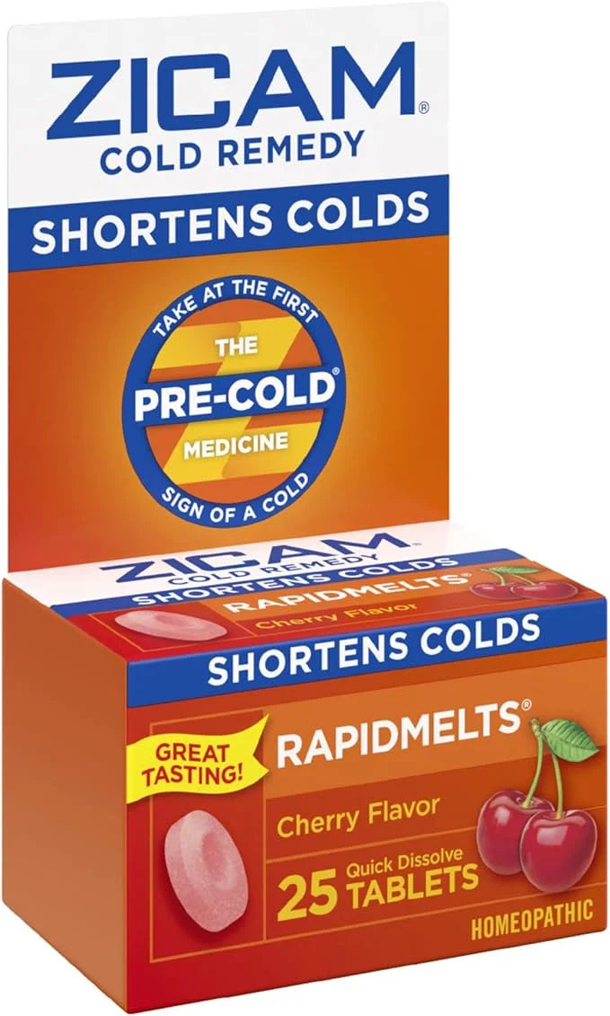 Zicam Cold Remedy, Cherry Rapidmelts (25 (0.5 Ounce)