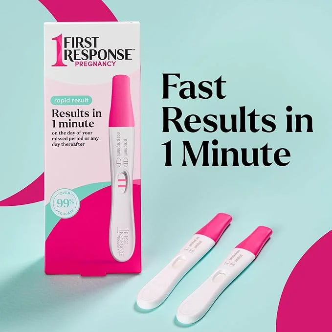 First Response Rapid Result Pregnancy Test, 2 Pack