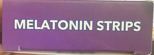 10 Oral Sleep Strips | Quick-Dissolving 3mg Melatonin Strips | Works Faster Than Gummies | Relaxation Sleep Supplements fo...