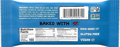 Bobo's Fig Bar (30, Blueberry), Soft Baked, Non-GMO, Vegan, Snack Bar, Gluten Free - Product Image