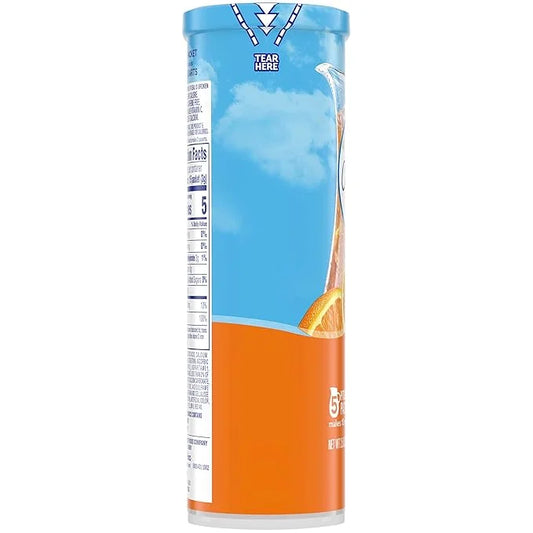 Crystal Light Classic Orange with Vitamin C & Calcium Drink Mix (20 Pitcher Packets, 4 Canisters of 5) - Product Image