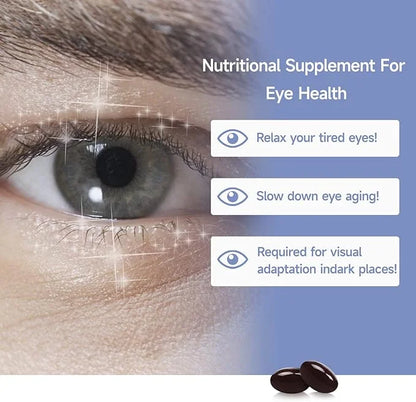 Eye Vitamin Lutein Astaxanthin Capsule–Eye Vitamins 6mg Lutein 20mg Zinc 8.5mg Selenium 40ug and B1, B2, B2, E