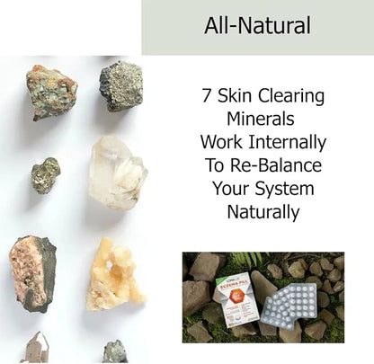 Eczema Pill – Natural Eczema Treatment – Dermatologist Developed – 7 All Natural Minerals Clear & Prevent Eczema Scaling, ...