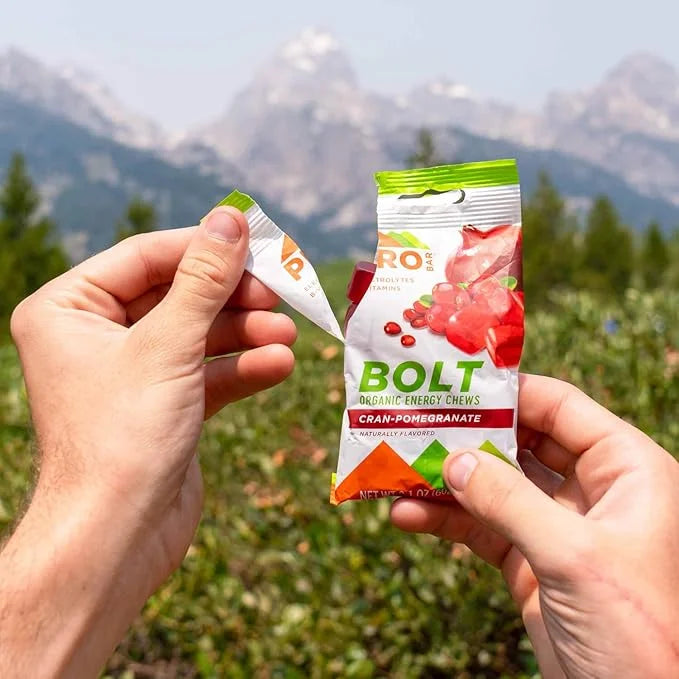 PROBAR - BOLT Organic Energy Chews, Cranberry Pomegranate, Non-GMO, Gluten-Free, USDA Certified Organic, Healthy, Natural ...