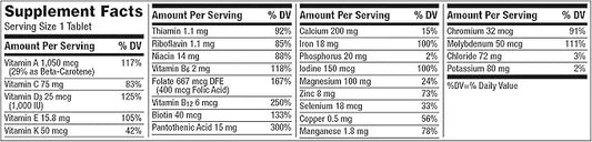 Centrum Multivitamin Tablet for Women, Multivitamin/Multimineral D3, B 200 Count