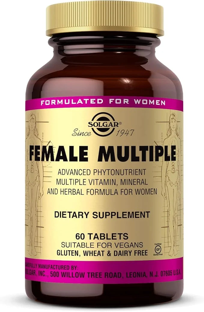 Solgar Female Multiple, 60 Tablets 20 Servings