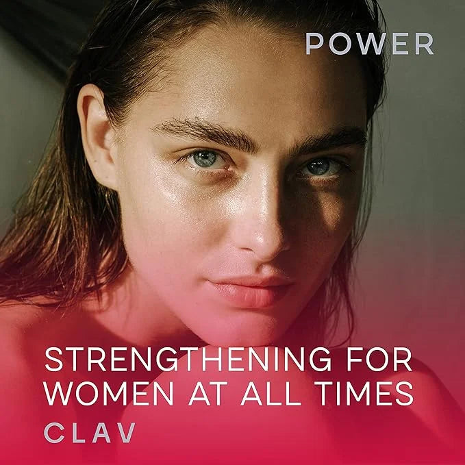 CLAV® Natural Hormone Balance for Women - PMS Relief with Siberian Rhubarb, Wild Yam & Vitex Berry - Vegan Menstrual Regul...