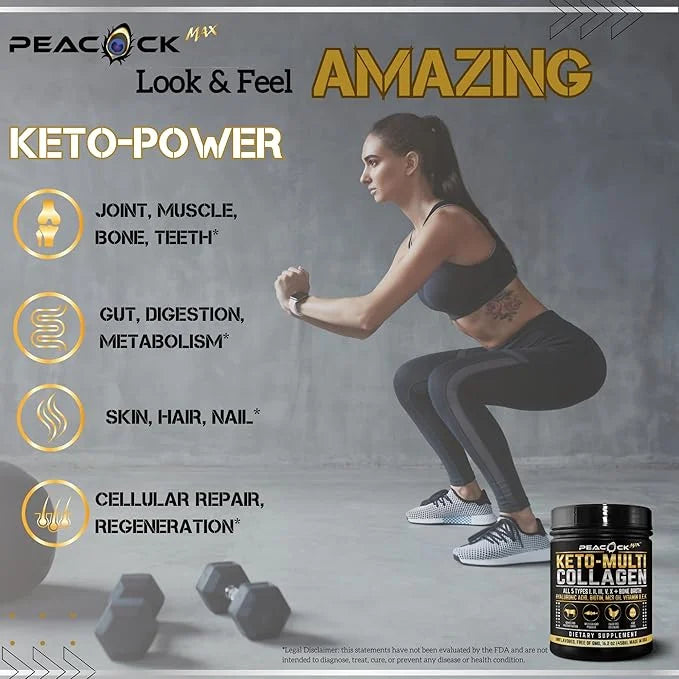 Keto Multi Collagen 5 Types 32.4 oz 2))