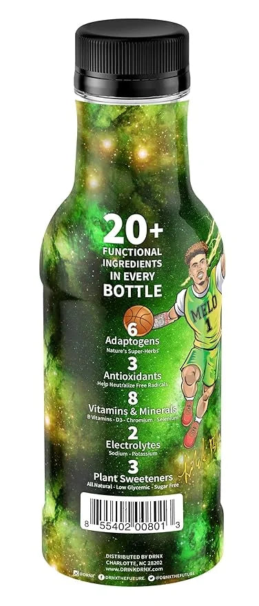 DRNX 12 Pack Adaptogenic Waters Complete 5 Calories