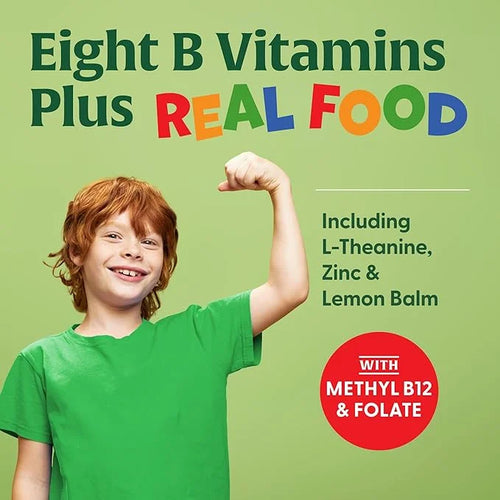 MegaFood Kids B Complex 8 B B6, Vitamin B12, Folate, 30 Mini