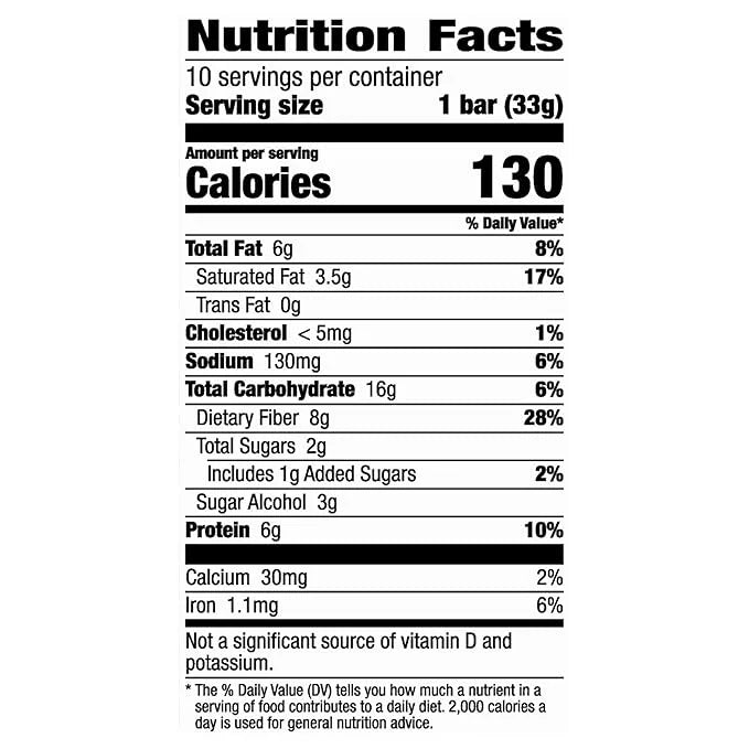 Fiber One Chewy Protein Bars, Caramel Nut, Protein Snacks, 10 ct (Pack of 6) - Product Image