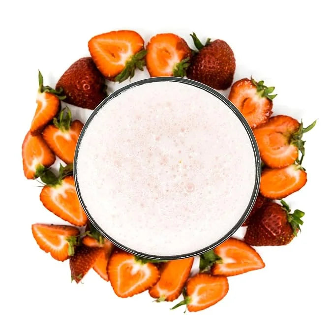 WonderSlim Keto Smoothie with C8 MCT Oil, Strawberry Yogurt, Low Carb, No Sugar, Gluten Free (7ct) - Product Image