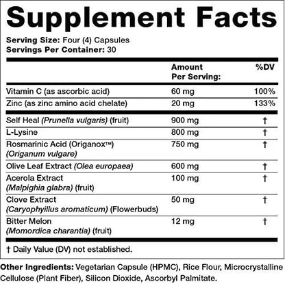 Olympian Labs VRL-X Advanced Immune Support, 120 Capsules