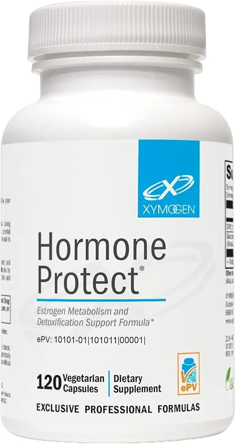 XYMOGEN Hormone Protect - Estrogen Metabolism + Estrogen Detox Support Formula - DIM (Diindolylmethane) with TrueBroc Gluc...