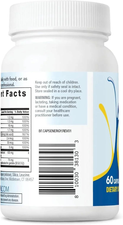 Bariatric Fusion B Vitamins for Energy Support 70mg Natural 60 Count