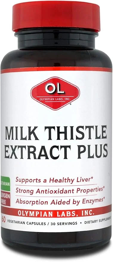 Olympian Lab Milk Thistle Extract Plus, 60-Count