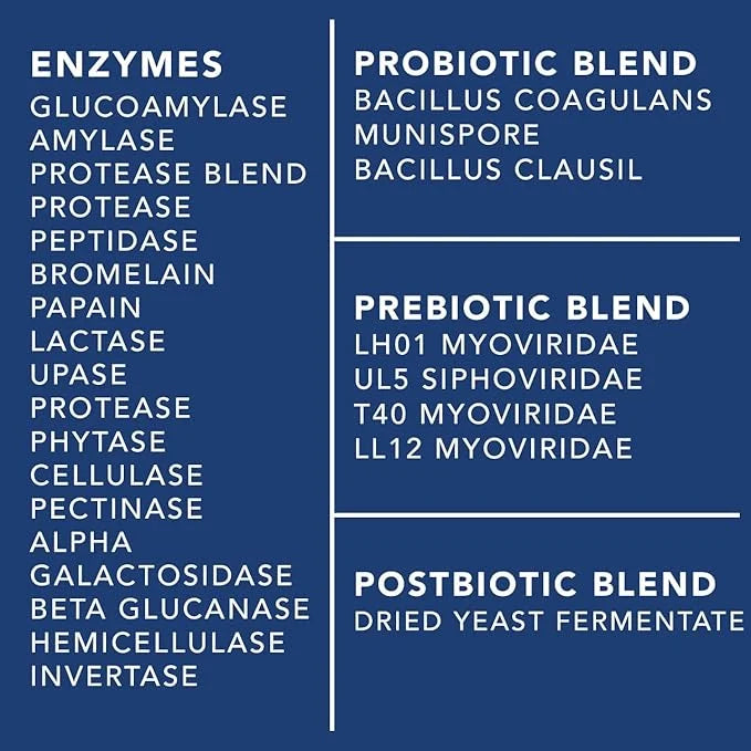 4-in-1 Prebiotic Probiotic & Postbiotic 60 Capsules