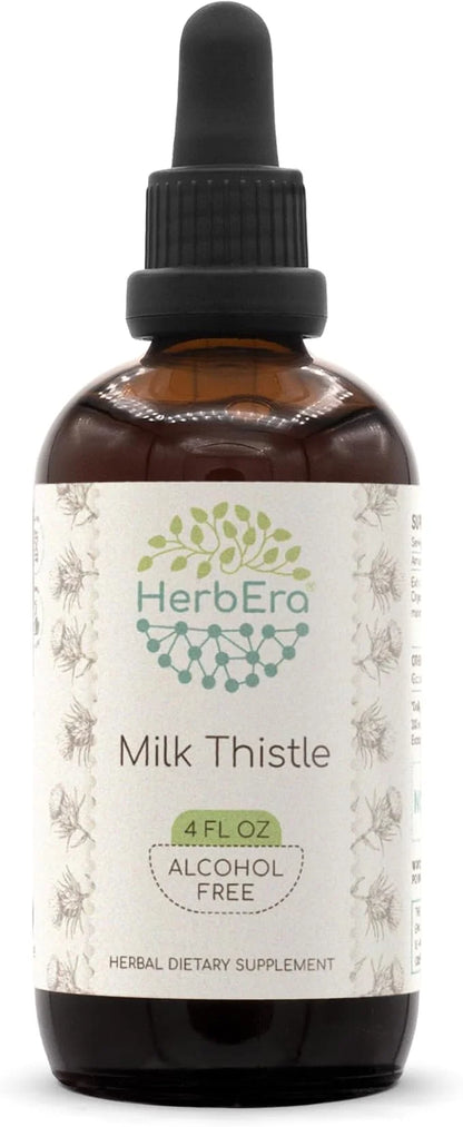 Milk Thistle B120 Alcohol-Free Herbal Extract 4 fl