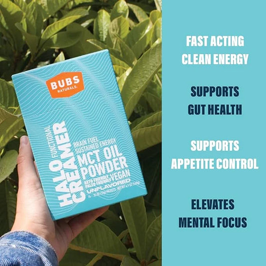 BUBS Naturals MCT Oil Powder - Medium Chain Triglycerides - Keto Vegan & Paleo Friendly - Healthy Coconut Fats + Low Carb ...