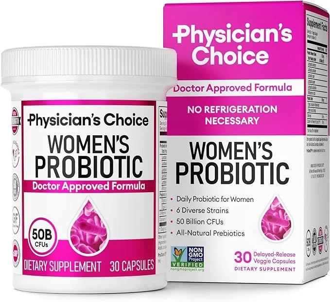 Physician's Choice Probiotics for Women 50 Billion 6 Unique 30 CT