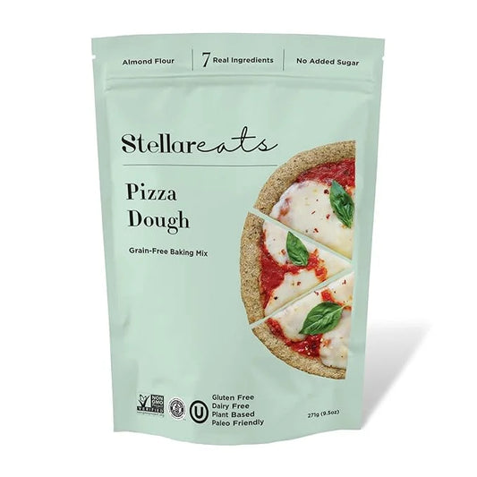 Stellar Eats Pizza Dough Baking Mix, 9.5 oz, 1 Pack - Grain Free, Gluten Free, Dairy Free, Plant Based, Paleo Friendly - P...