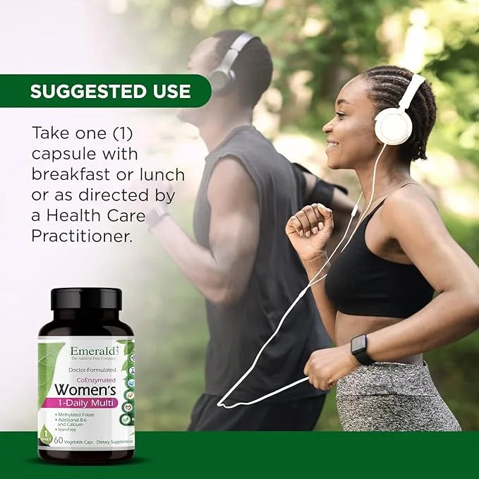 EMERALD LABS Women's 1-Daily Multi 60 Vegetable