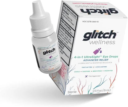 UltraSight Eye Drops for Dry Eyes 15mL 4 in 1 Advanced 0.5 Fl