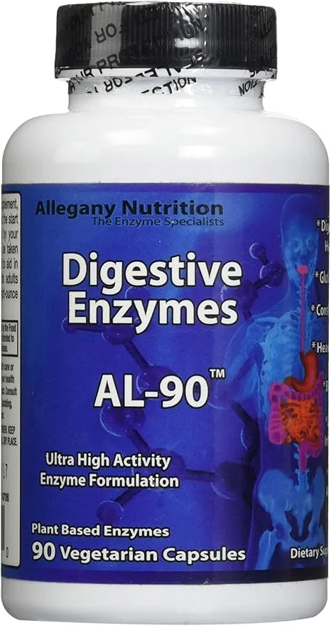 Gluten Free Digestive Enzymes 90 Count