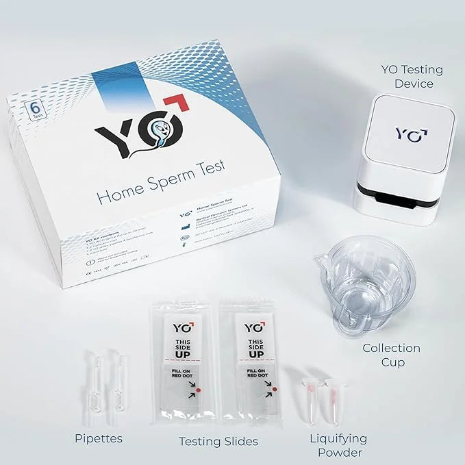 YO Home Sperm Test 97% Accuracy 6 Tests