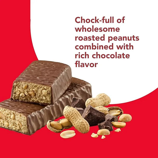think! Protein Bars, High Protein Snacks, Gluten Free, Kosher Friendly, Chunky Peanut Butter, Nutrition Bars, 2.1 Oz per B...