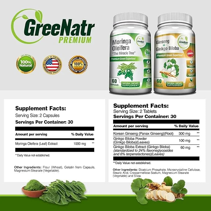 Focus an Energy Bundle Ginseng + (2 Bottles)