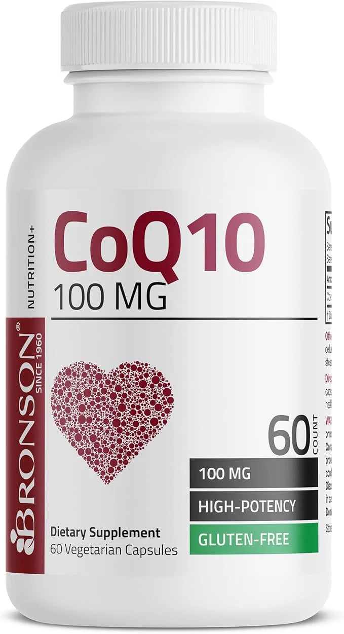 Bronson CoQ10 100 MG High Potency 60 Vegetarian