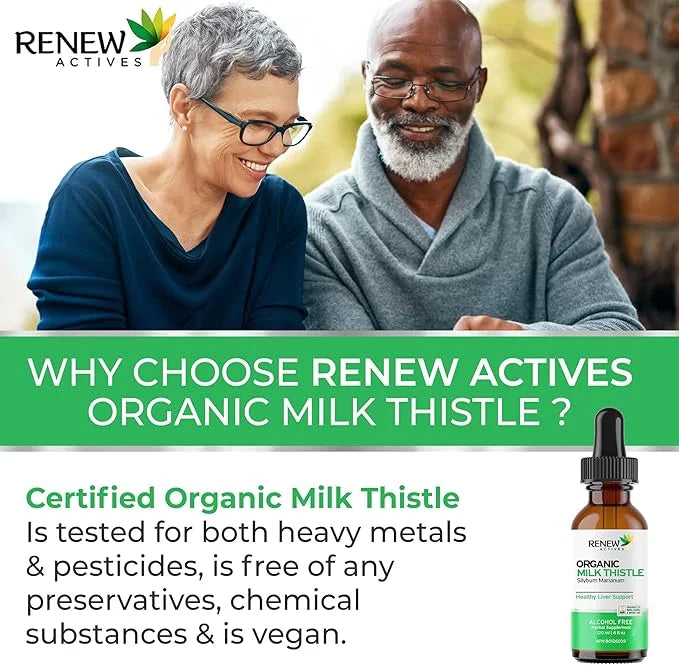 Renew Actives Milk Thistle Liquid Extract 4 fl