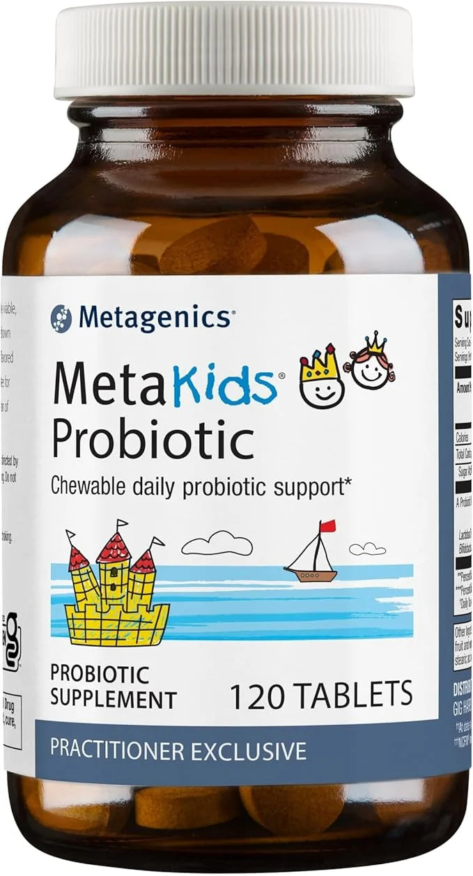 Metagenics MetaKids Probiotic 10 Billion 3 & 120 Tablets