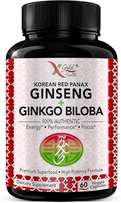 Korean Red Panax Ginseng 1200mg +