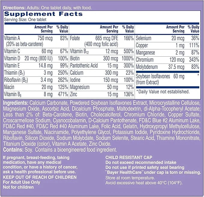One A Day Women's Menopause Multivitamin