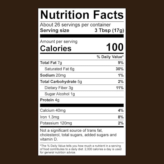 Keto MCT Oil Powder + Collagen + Prebiotic Acacia Fiber, Chocolate Flavor, 16oz. MCT Oil Powder from Coconuts. Grass Fed C...