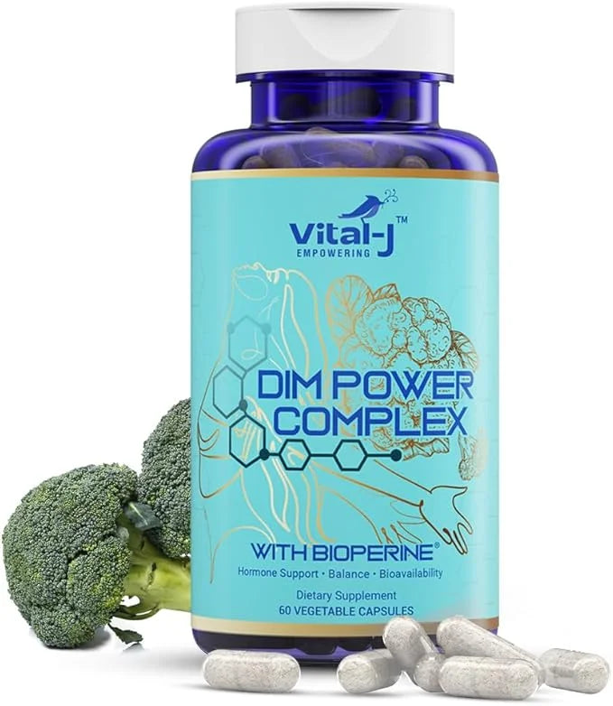 4-in-1 DIM Potent Complex 300mg - Estrogen Balance and Metabolism, Energy & Menopause Support Supplement with Bioperine (x...