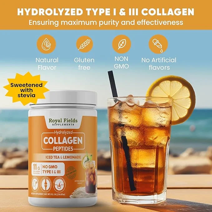 Collagen Peptides for Men & Women 1 & 3 Grass (41 Servings)