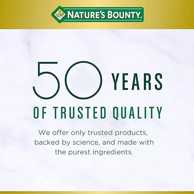 Nature's Bounty Fish Oil, Supports Heart 1200 Mg, 360 Mg Omega-3, Rapid 200 Ct