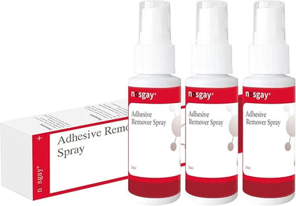 Adhesive Remover Spray,No-Sting Medical Adhesive Remover Wounds,1oz (3 (3 Pcs)
