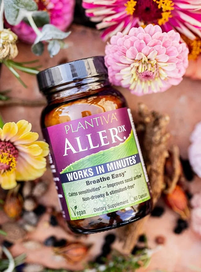 AllerDx Natural Herbal Seasonal Support Supplement 60 Capsules